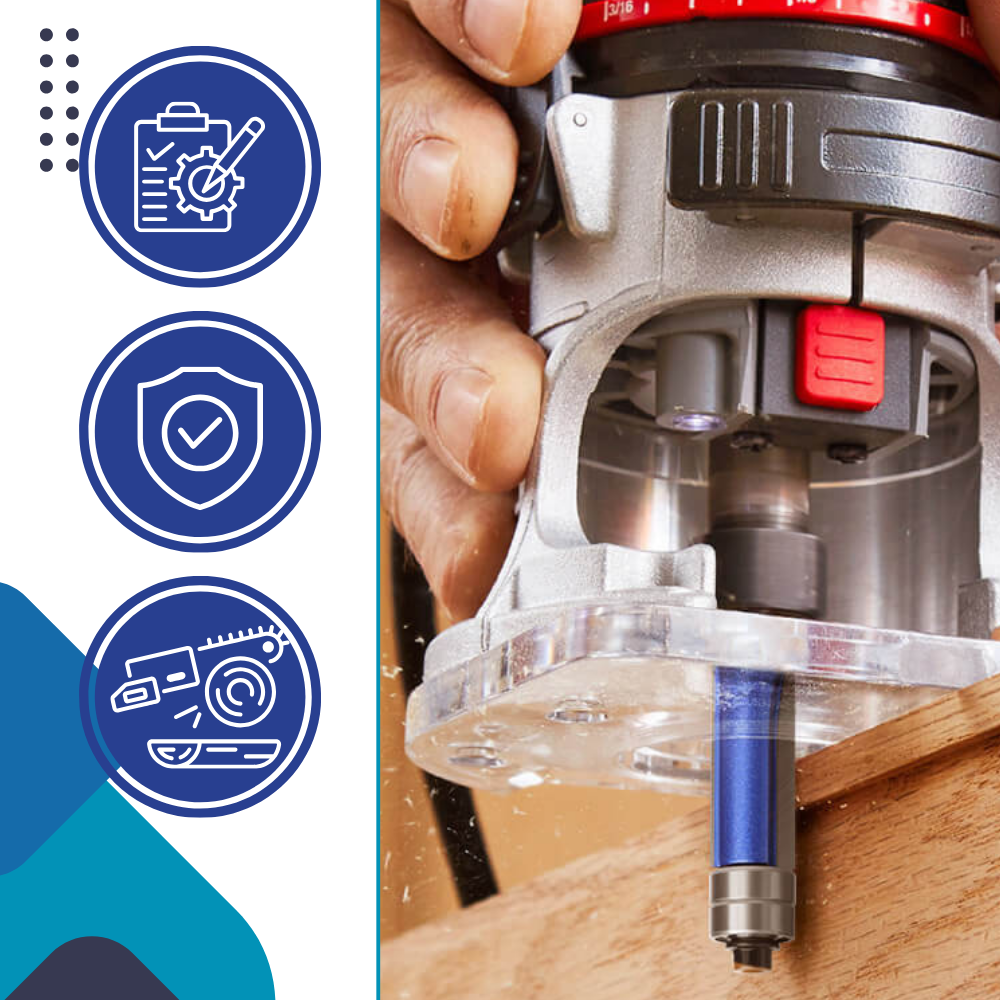 Anti-Kick Router Bits For Wood - Ozerty