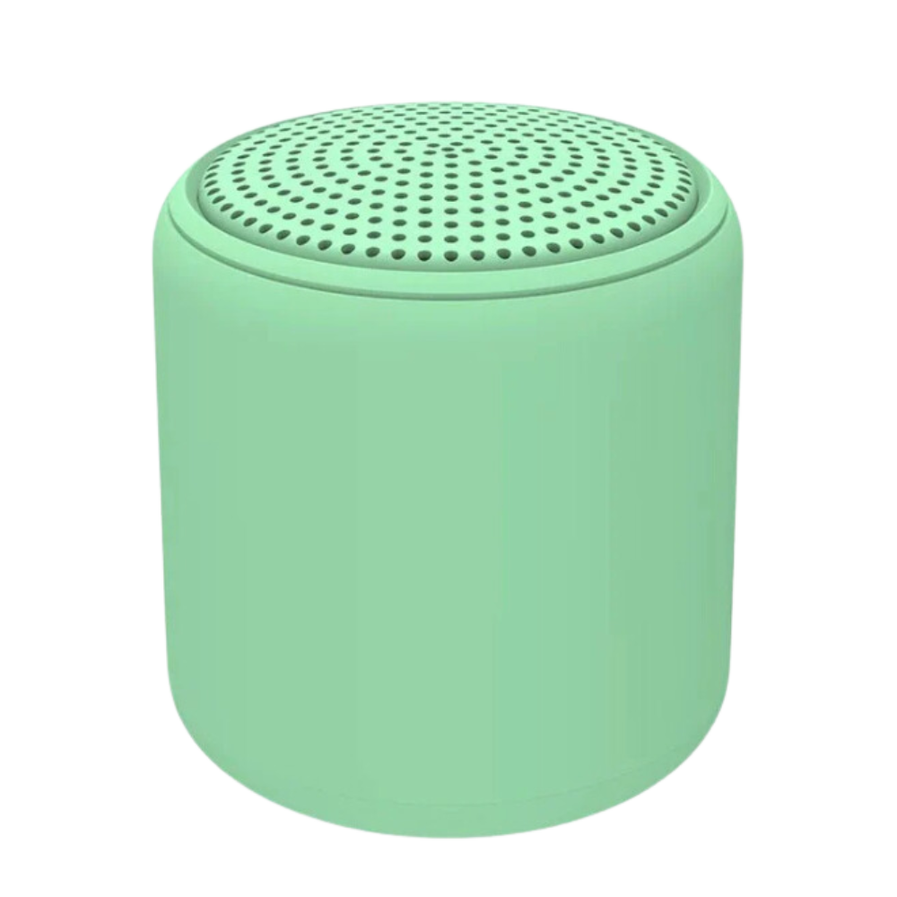 Deep Bass Mini Bluetooth Speaker -Light Green - Ozerty
