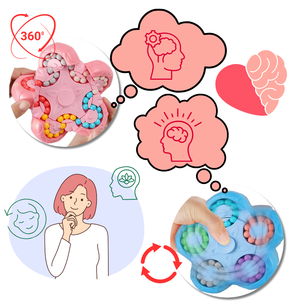 Dual Purpose Magic Bean Puzzle Toy - Ozerty