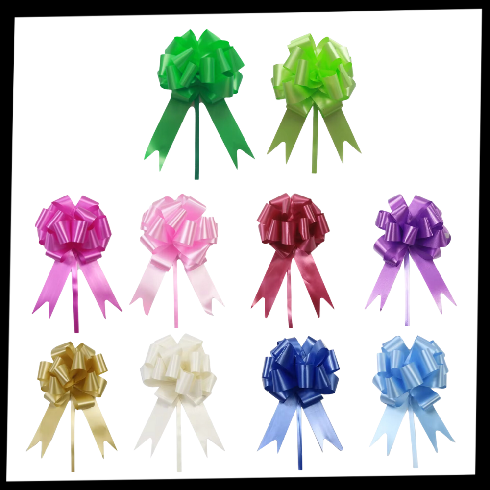 Festive Easy Assembly Ribbon Bows - Ozerty