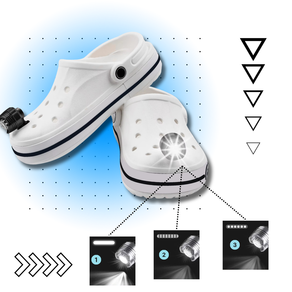 Hands-Free Waterproof Crocs Light - Ozerty