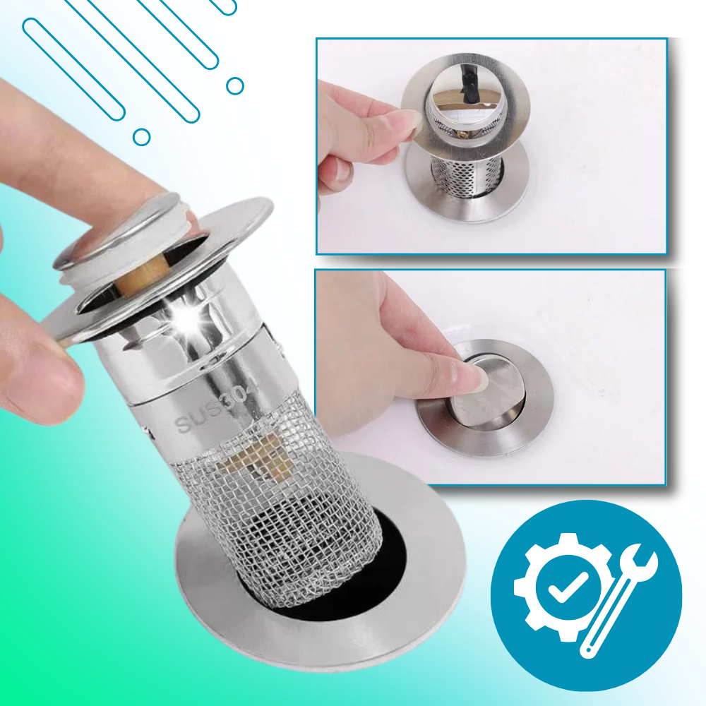 Odor Isolation Pop Up Sink Stopper - Ozerty