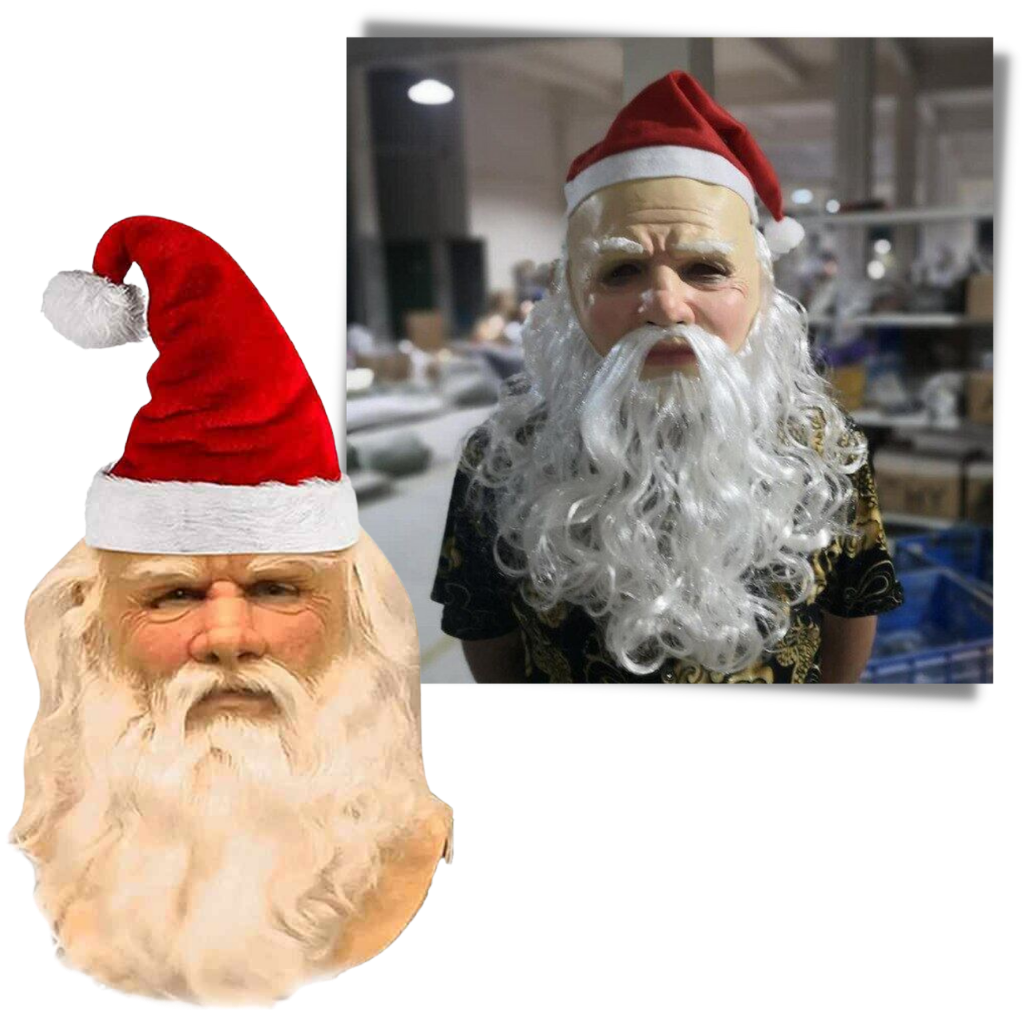 Cosplay Santa Mask