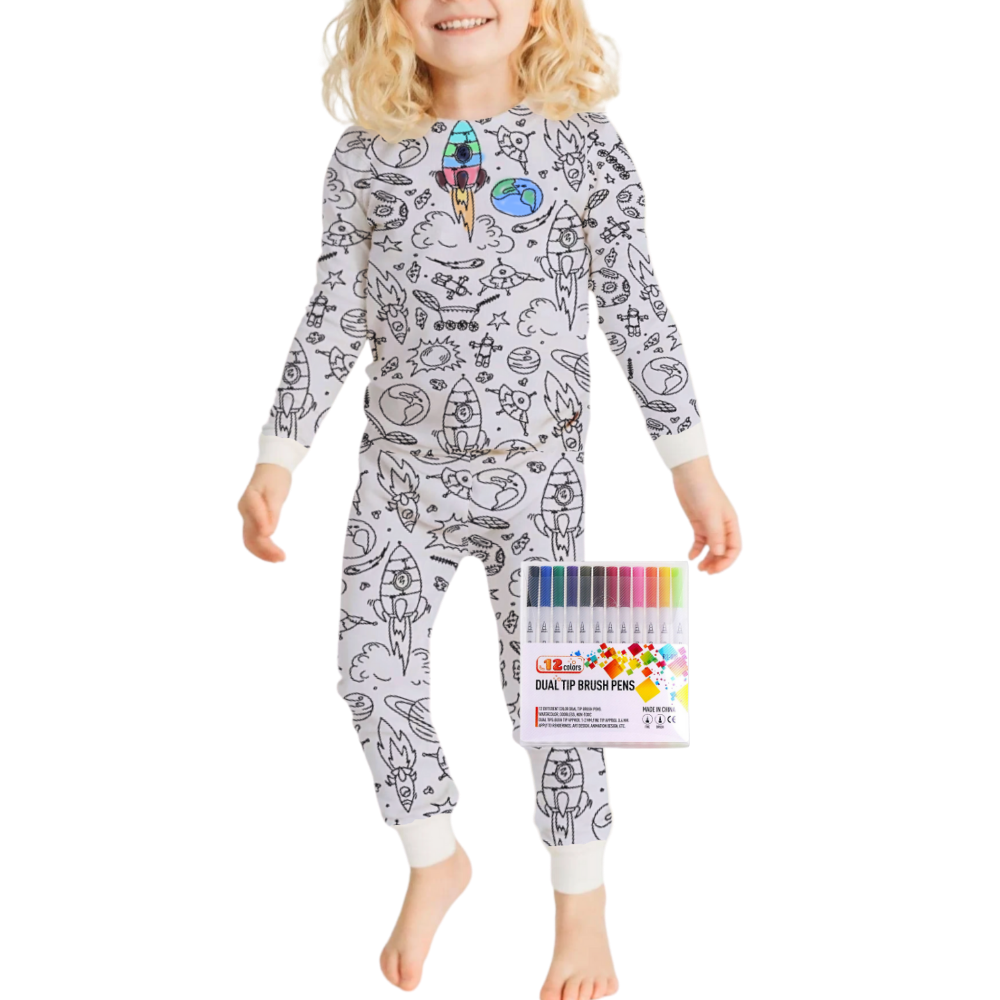 Doodle Dream Pajamas -Mission in Space - Ozerty