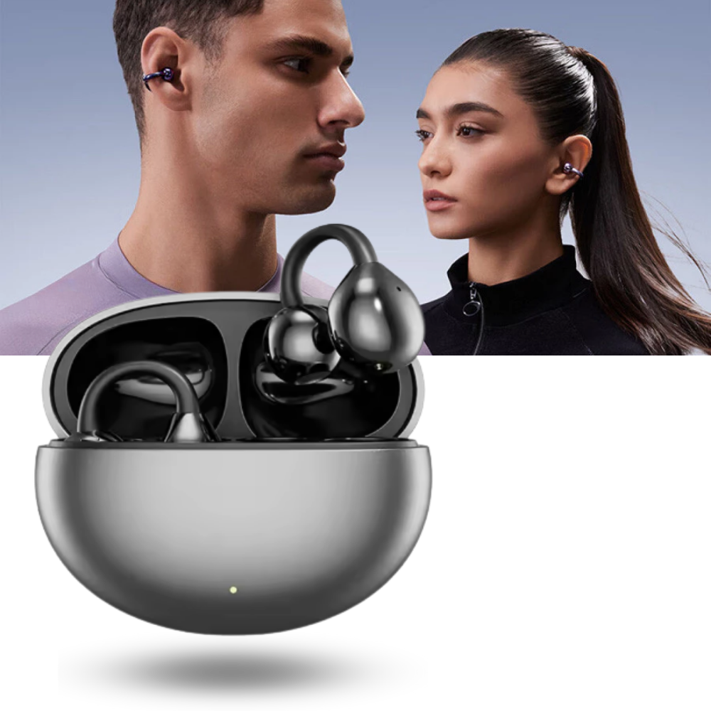 DualSync Clip Headphones - Ozerty