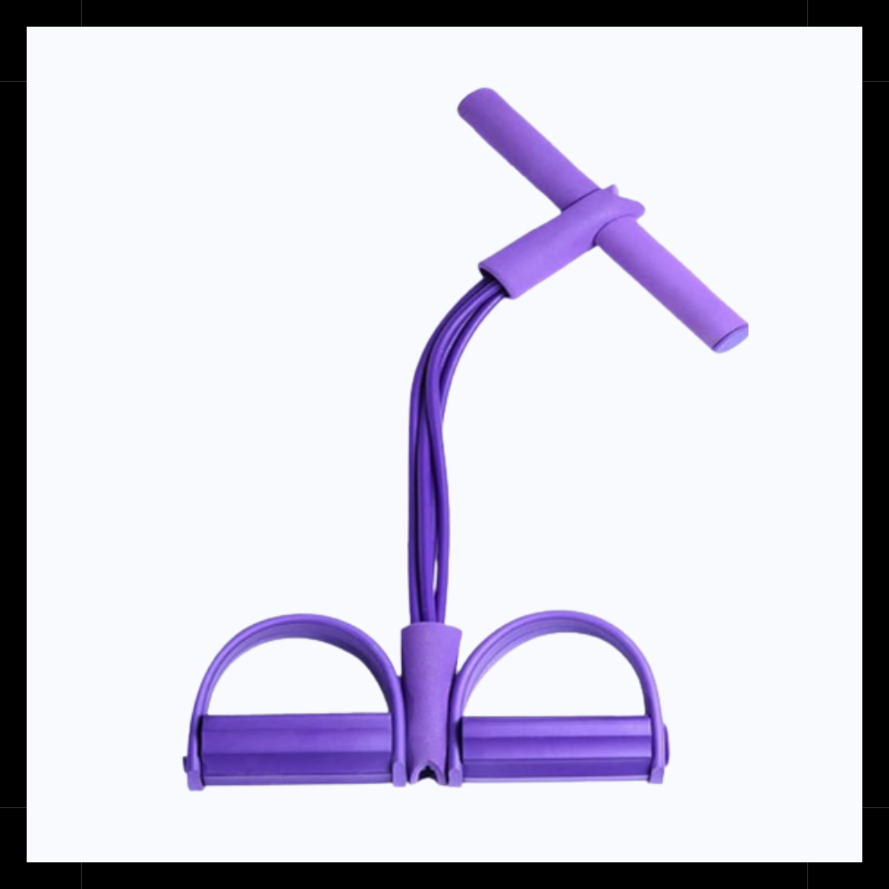 Multifunctional Pedal Resistance Bands Fitness 4 Tube