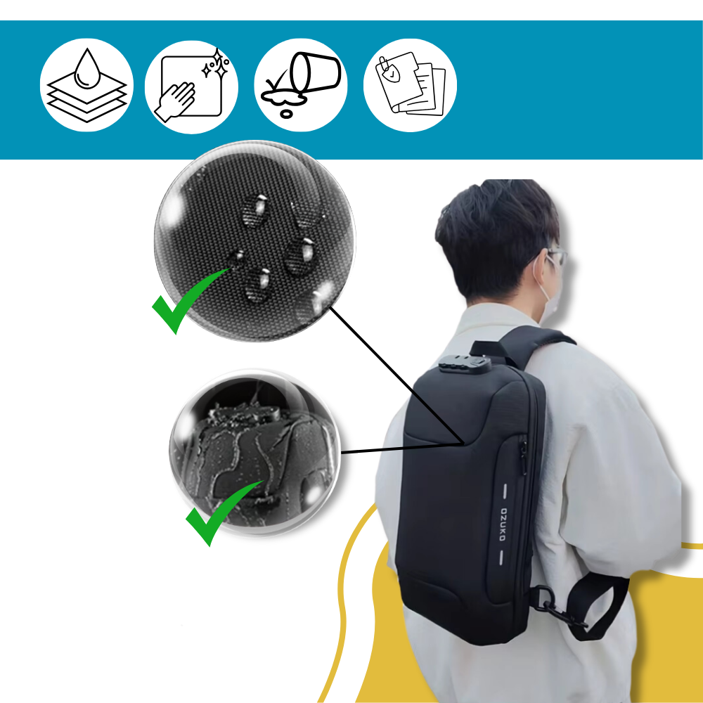 Secure Charge Crossbody Bag - Ozerty