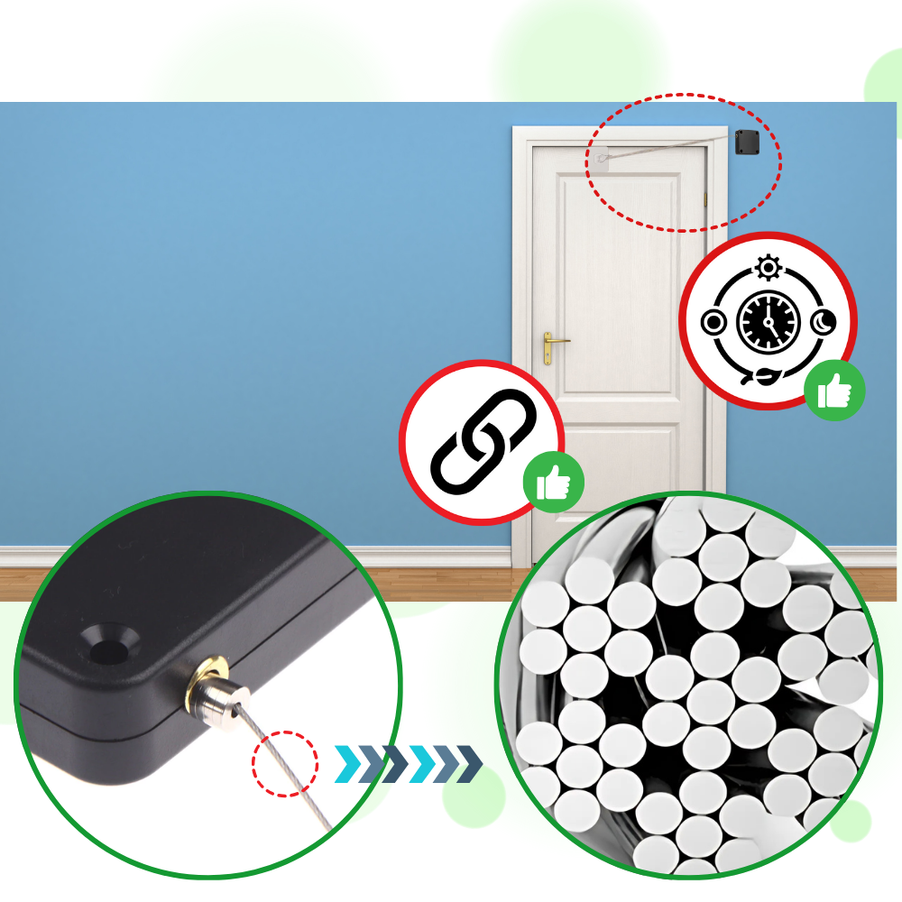 Punch-free Automatic Door Closer - Ozerty